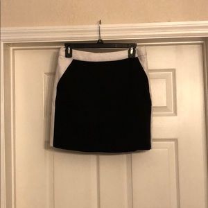 Banana Republic Black and White Skirt